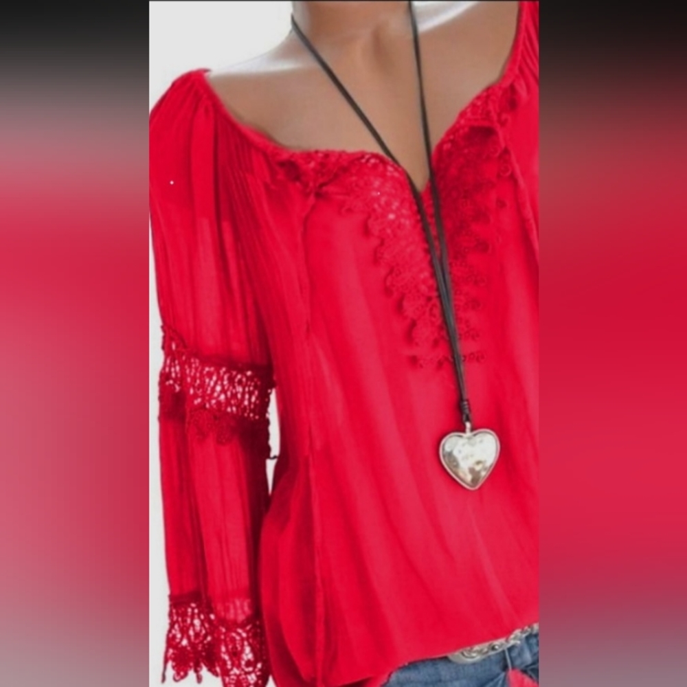 Women's Orange Top
